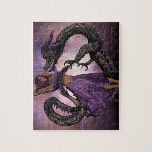 Angefleht durch den Drachen Puzzle (Vertikal)