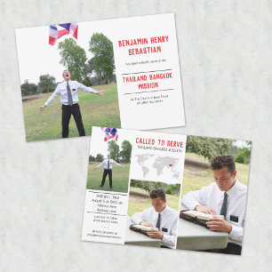 Angefordert, horizontale Missionsankündigung zu di Einladung