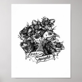 ANGEFÜHRT: Guinea Tattoo Art (weißer Hintergrund) Poster