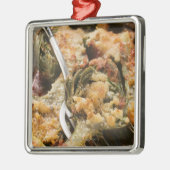 Angefüllte Artischocken mit Gratinspitze Ornament Aus Metall (Links)