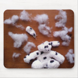 Angefüllte Hundegehirne Mousepad