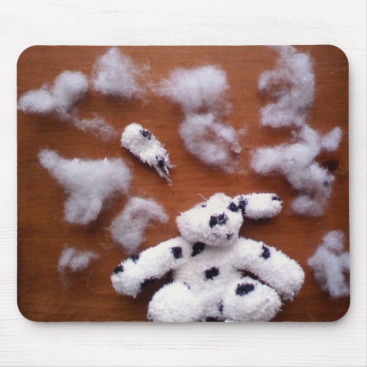 Angefüllte Hundegehirne Mousepad (Vorne)