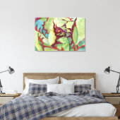 Angegeben von Debra Lee Baldwin Leinwanddruck (Insitu (Schlafzimmer))