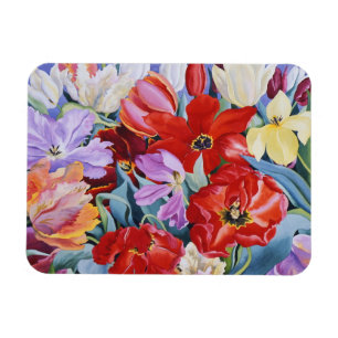 Angehäufte Tulpen 2003 Magnet