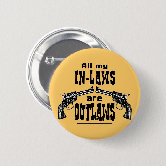 Angeheiratete Verwandte u. Geächtete Button (Vorne & Hinten)