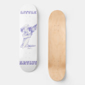 angehende kleine Künstlerin Skateboard (Vorderseite)