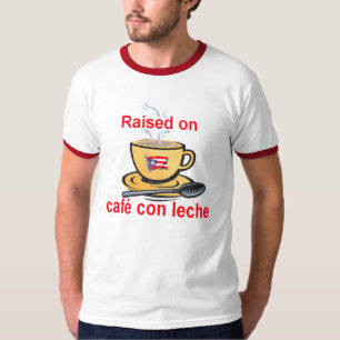 angehoben auf Cafébetrug leche T-Shirt