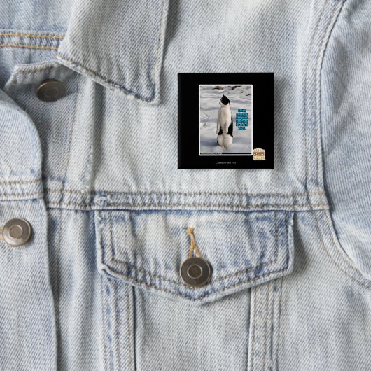 Angehoben durch Pinguine Button (Beispiel)