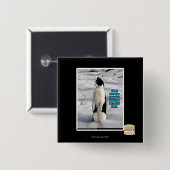 Angehoben durch Pinguine Button (Vorne & Hinten)