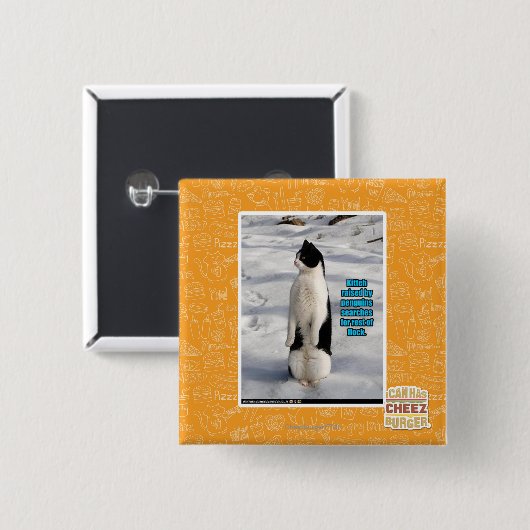 Angehoben durch Pinguine Button (Vorne & Hinten)