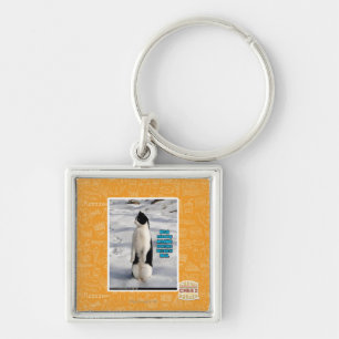 Angehoben durch Pinguine Schlüsselanhänger