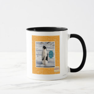 Angehoben durch Pinguine Tasse