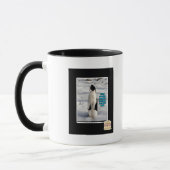 Angehoben durch Pinguine Tasse (Links)