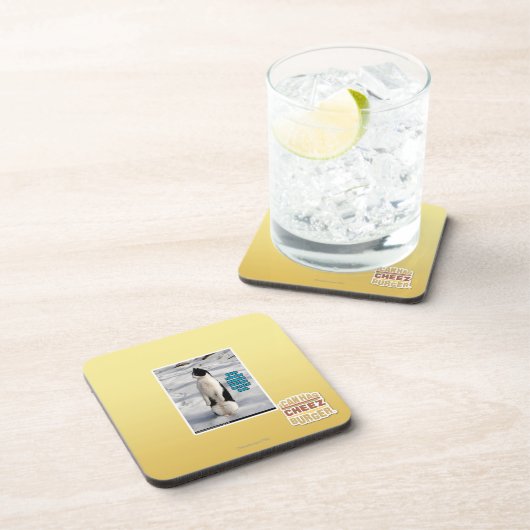 Angehoben durch Pinguine Untersetzer (Rechte Seite)