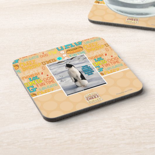 Angehoben durch Pinguine Untersetzer (Linke Seite)