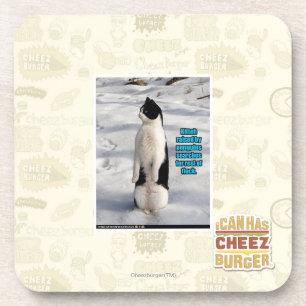 Angehoben durch Pinguine Untersetzer