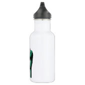 Angehobene geballte Faust mit die Trinkflasche (Rechts)