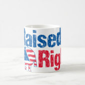 Angehobener nach rechts - Republikaner Kaffeetasse (Mittel)