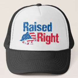 Angehobener nach rechts - Republikaner Truckerkappe