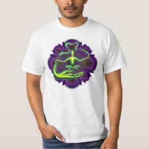 Angehobenes Fraktal T-Shirt