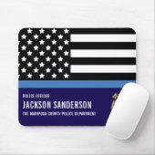 Angehöriger einer speziellen Polizeibehörde Mousepad (Mit Mouse)