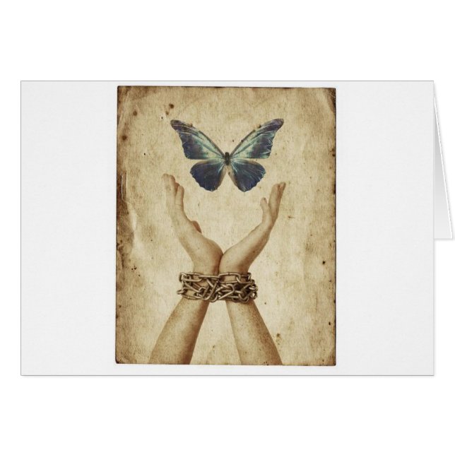 Angeketteter Schmetterling (Vorderseite (Horizontal))