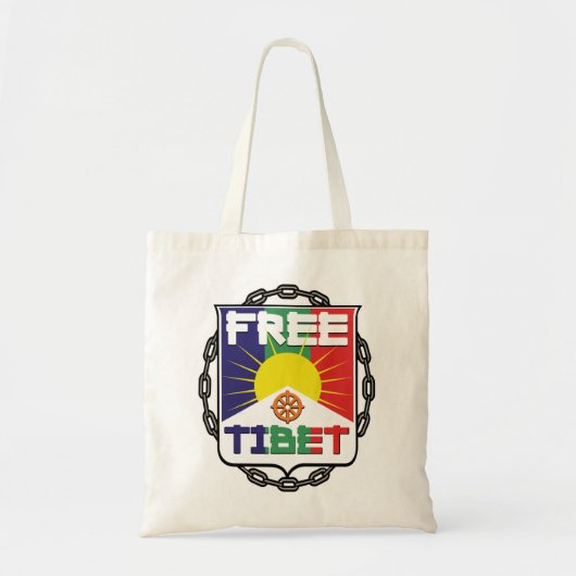 Angekettetes freies Tibet Tragetasche (Vorne)
