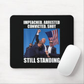 Angeklagter verhafteter, verurteilter Schuss noch Mousepad (Mit Mouse)