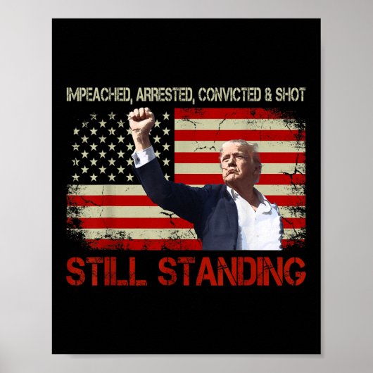 Angeklagter verhafteter, verurteilter Schuss noch Poster (Vorne)