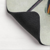 Angekleidet für die Jagd Mousepad (Ecke)