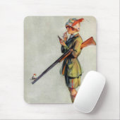 Angekleidet für die Jagd Mousepad (Mit Mouse)