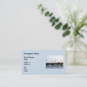 Angekoppelte Boote Norfolk VA Visitenkarte (Stehend Vorderseite)