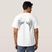 angel2 T-Shirt (Schwarz voll)