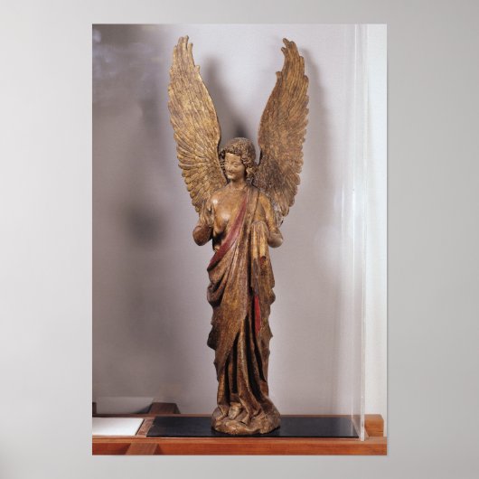 Angel, 1260-70, aus der Kirche von Saudemont Poster (Vorne)