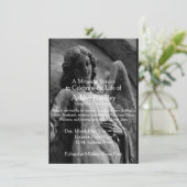 Angel 1 Gedenkfeier Ankündigung (Stehend Vorderseite)