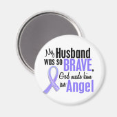 Angel 1 Husband Ösophaguskrebs Magnet (Vorderseite/Rückseite)