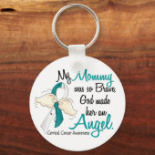 Angel 2 Mami des zervikalen Krebses Schlüsselanhänger (Vorderseite)