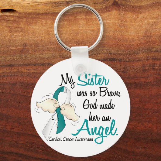 Angel 2 Zervikalkarzinom Schlüsselanhänger (Vorderseite)
