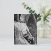 Angel 3 Christlich Memorial Beileid Vielen Dank Postkarte (Stehend Vorderseite)