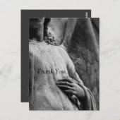 Angel 3 Christlich Memorial Beileid Vielen Dank Postkarte (Vorne/Hinten)