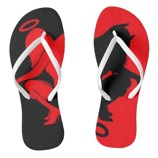 Angel a d Teufel Badesandalen (Fußbett)