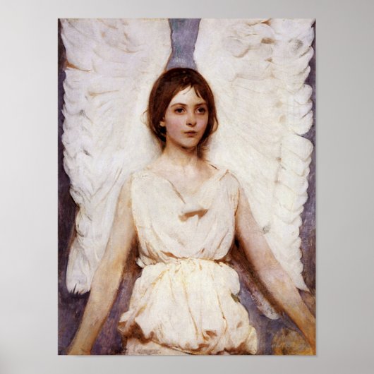 Angel, Abbott Handerson Thayer Fine Art Poster (Vorne)