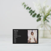 Angel, Abbott Handerson Thayer Fine Art Visitenkarte (Stehend Vorderseite)