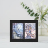 Angel ACEO Card von Molly Harrison Postkarte (Stehend Vorderseite)