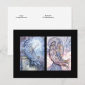 Angel ACEO Card von Molly Harrison Postkarte (Vorne/Hinten)