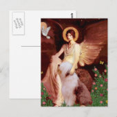 Angel - Altes Englisch #1 Postkarte (Vorne/Hinten)