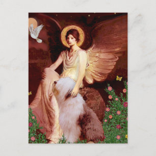 Angel - Altes Englisch #1 Postkarte