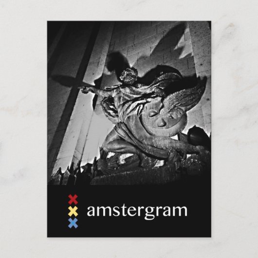 Angel Amstergram Postkarte (Vorderseite)