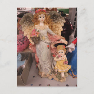 Angel and Child Postkarte
