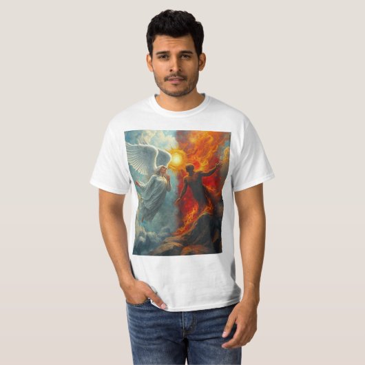 ANGEL AND DEVIL T-Shirt (Vorne ganz)